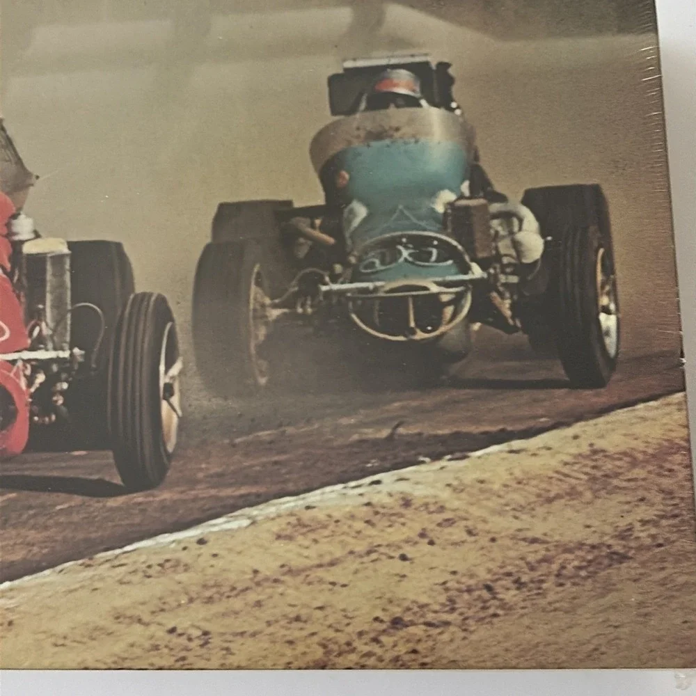 New Unopened Vintage 1971 Road & Track Racing Puzzle, Sprint, Dirt, Oval Track
